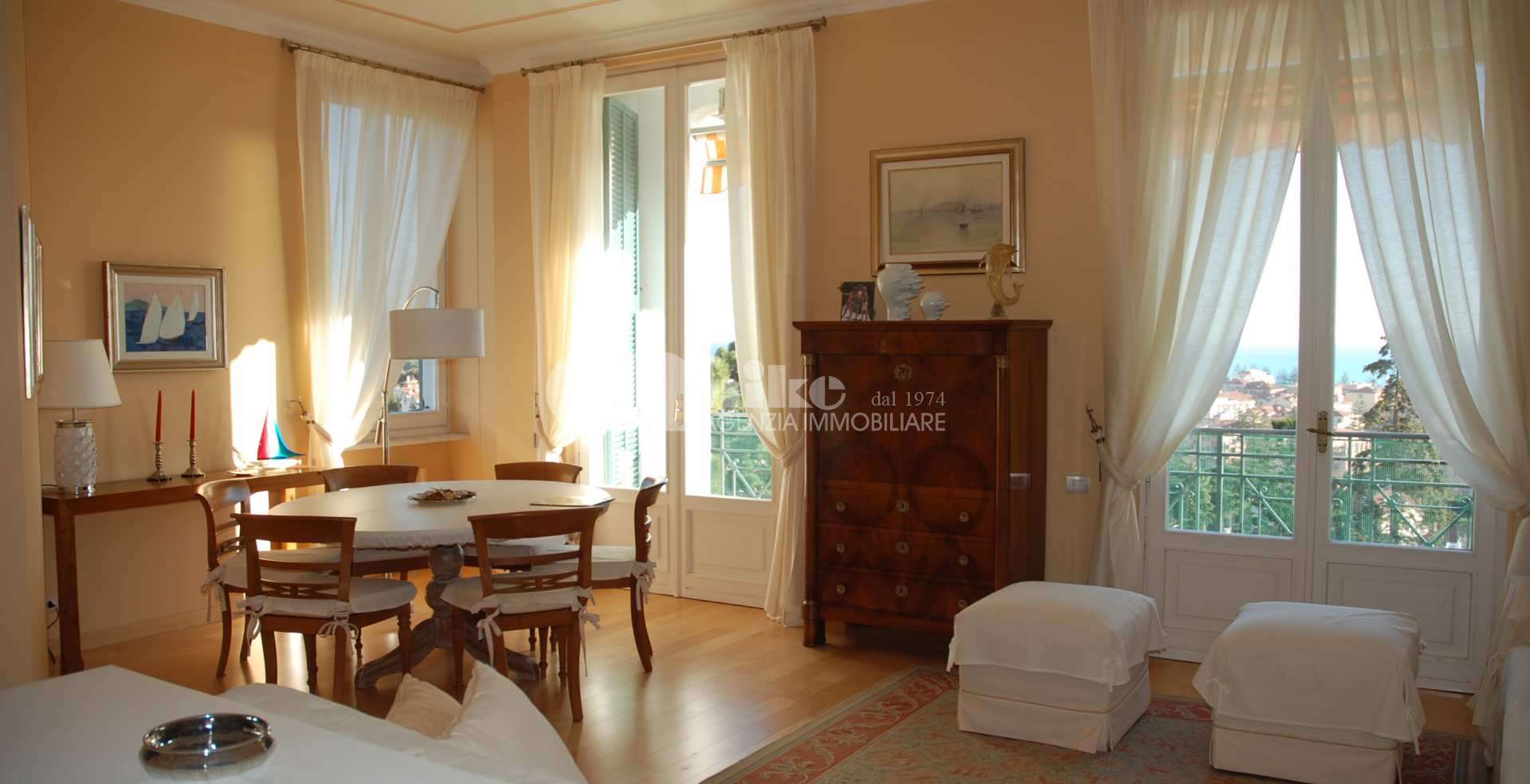 Attic with seaview